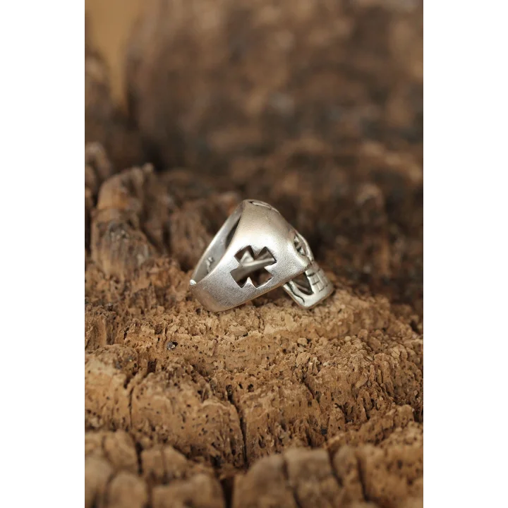 Mey İthalat® Kuru Kafa Model Ayarlanabilir Erkek Yüzük