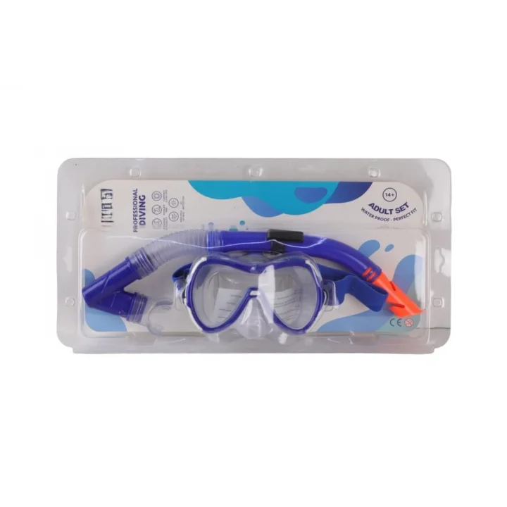 Mey İthalat® KZLD-AK301-121CS MASKE SNORKEL SET OZEL CAM 24
