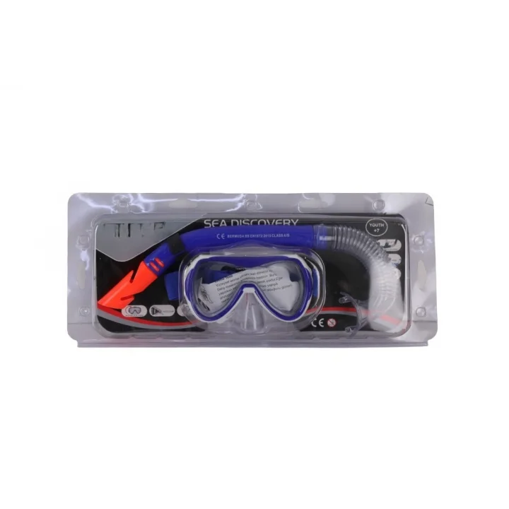 Mey İthalat® KZLD-AK303-180CS MASKE SNORKEL SET VAKUM (ICB12)-K36
