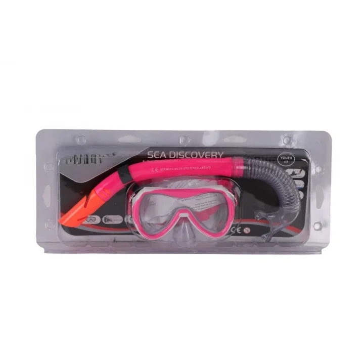 Mey İthalat® KZLD-AK303-180CS MASKE SNORKEL SET VAKUM (ICB12)-K36