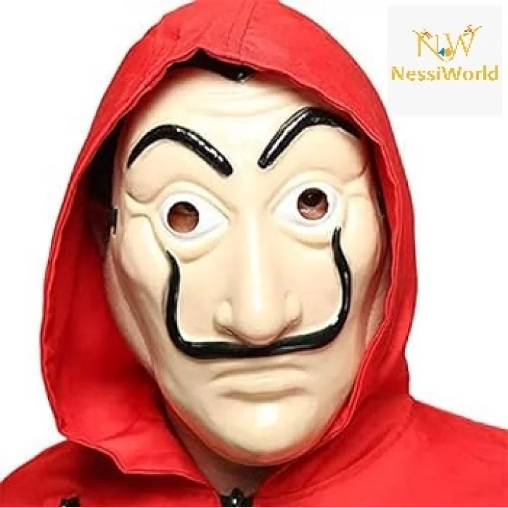 Mey İthalat® La Casa De Papel Salvador Dali Maskesi Orjinal İthal Ürün