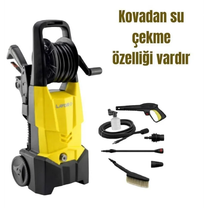 Mey İthalat® Lavor One Extra 135 1900 Watt Basınçlı Yıkama Makinası 135 Bar