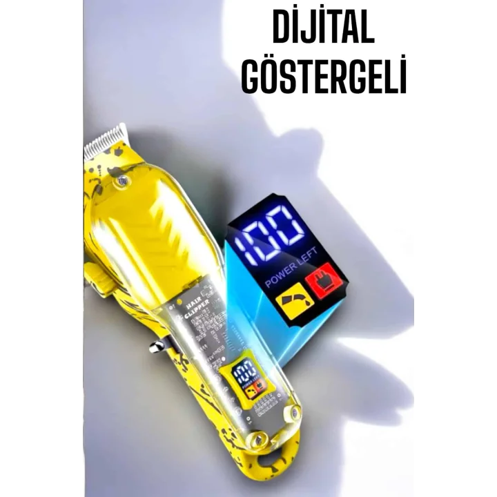 Mey İthalat® Lazer Öncesi Şarj Edilebilir, Su Geçirmez Tıraş ve Bakım Seti