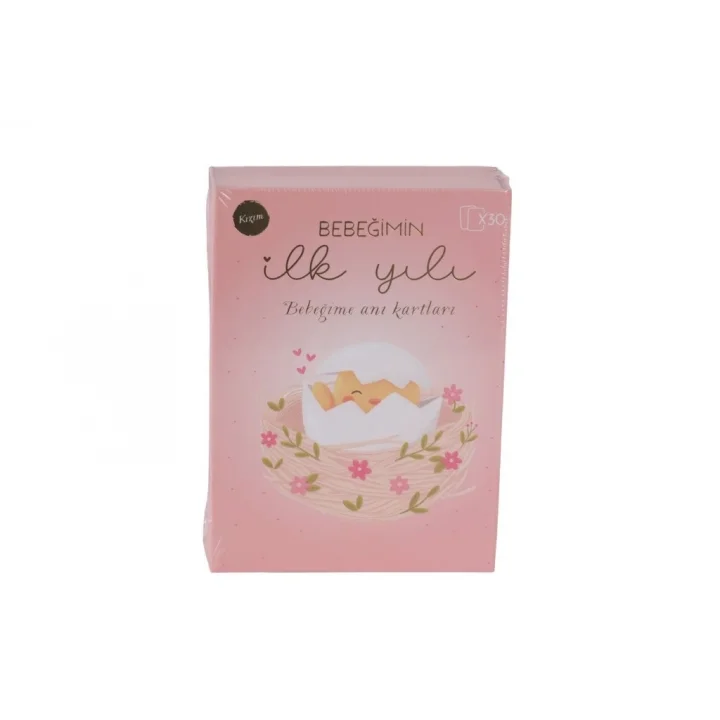 Mey İthalat® LC0176 DOĞUM KARTLARI KIZ