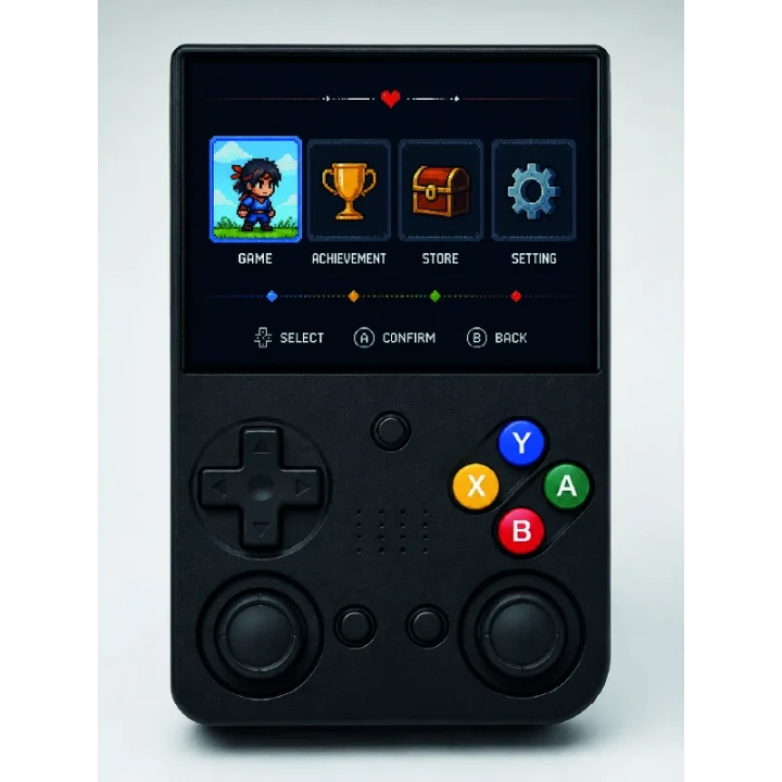Mey İthalat® LCD Retro Oyun Konsolu TV Bağlantı Destekli Çift Analog Joystick El Tipi Konsol