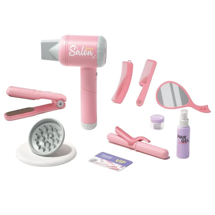 Mey İthalat® LD-338B SESLI ISIKLI KUAFOR SET