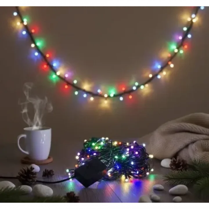 Mey İthalat® LED Damla Uçlu RGB Dekoratif Işık 10 Metre 100