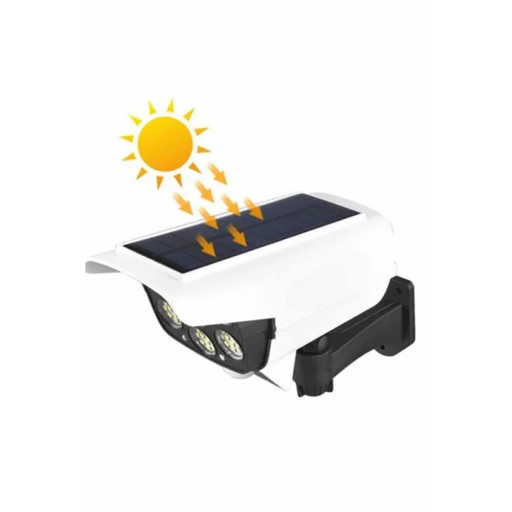 Mey İthalat® LED Lamba-Güneş Paneli Destekli Uzaktan Kumandalı Solar LED Lamba