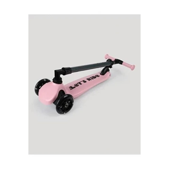 Mey İthalat® LETS RİDE SCOOTER M2 PEMBE -ENF