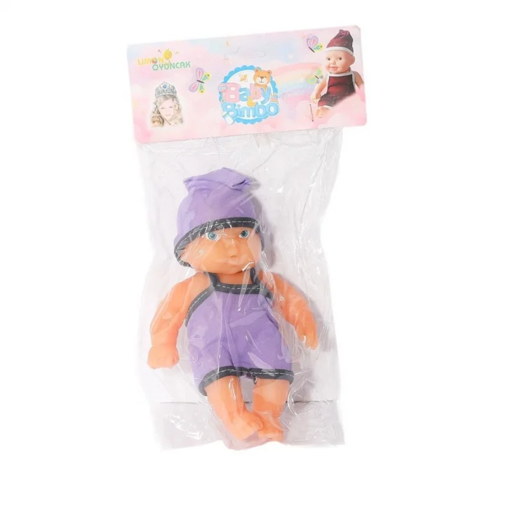 Mey İthalat®  LMN-205 Poşette Et Bebek 20 cm -Limon Oyuncak