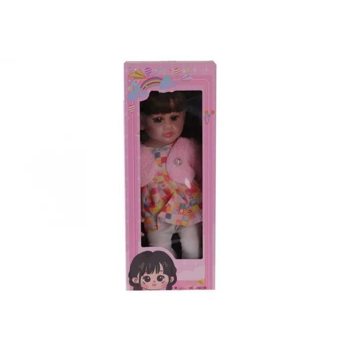 Mey İthalat® LMN232 55 CM MÜZİKLİ SİLİKONLU ET BEBEK