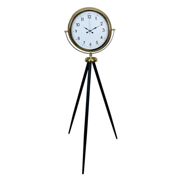 Mey İthalat® Luxury Gold Tripod Ayaklı Saat