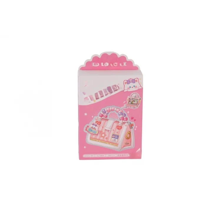 Mey İthalat® LZ-8844 ŞEKER ÇANTASI 340 PARÇA BLOCK OYUNCAK