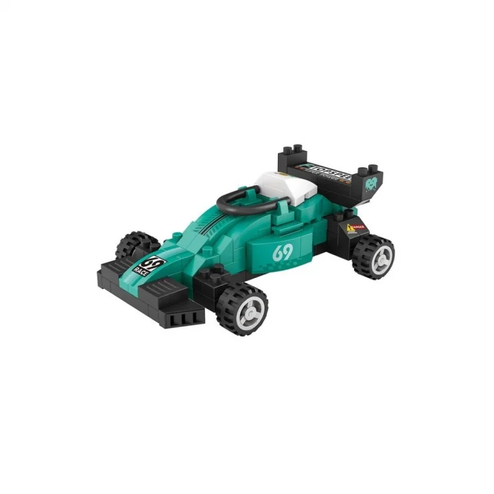 Mey İthalat®  LZ8623 LOZ Araba Blok Seti Mini Poşet -Vagon life