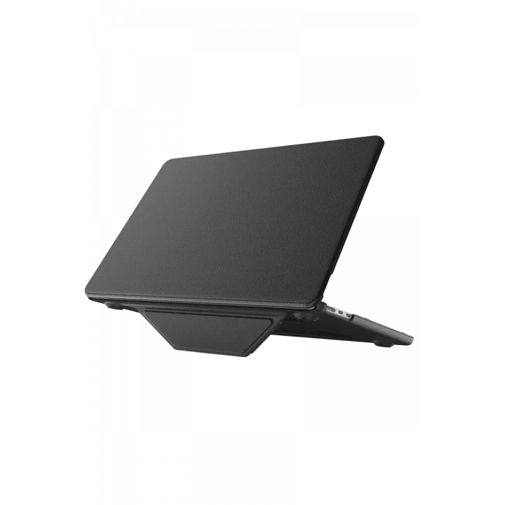 Mey İthalat®   Macbook Air 15 2024 Macbook Deri Kapak - Siyah