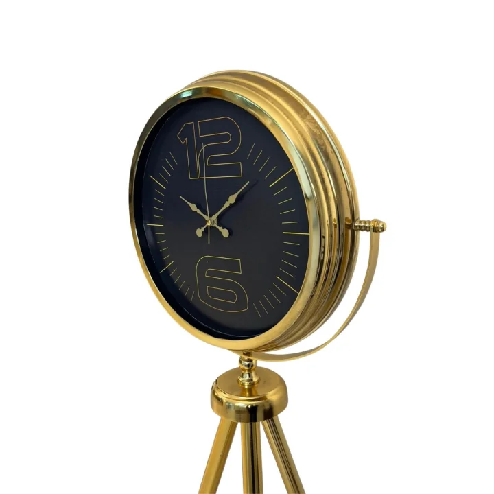 Mey İthalat® Majestic Gold Tripod Ayaklı Salon Saati