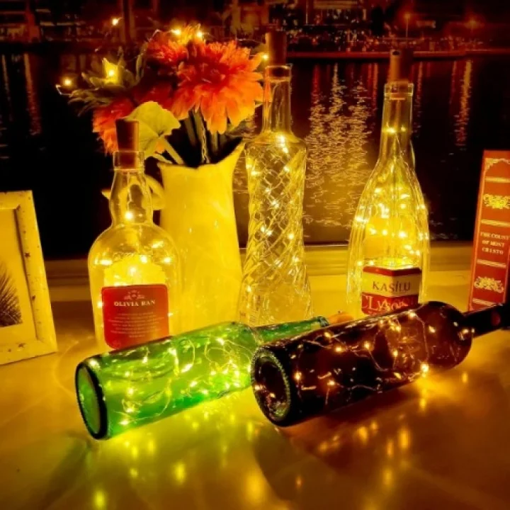 Mey İthalat® Mantar Tıpa Şeklinde Peri LED