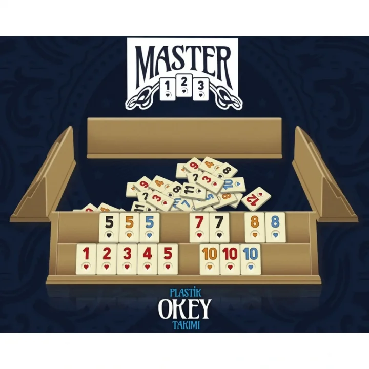 Mey İthalat® Master Plastik Okey Takımı