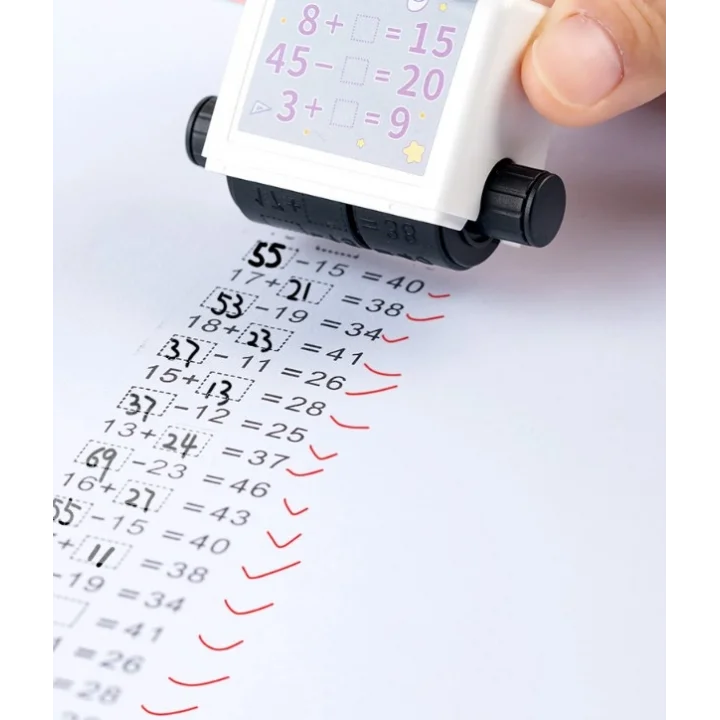 Mey İthalat® Matematik İşlem Rulosu  Boşluk Doldurmalı Set