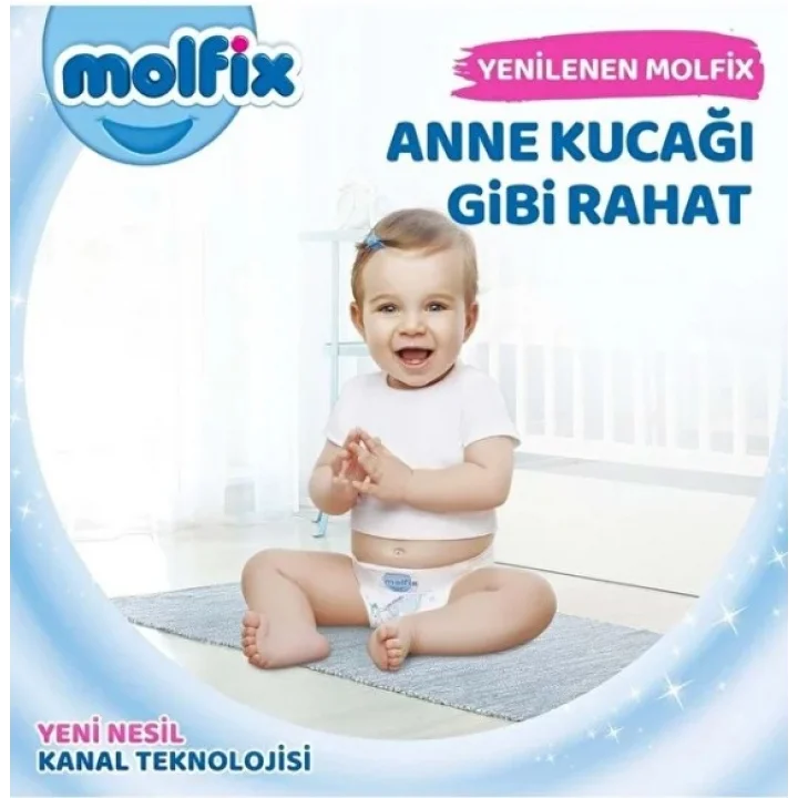 Mey İthalat® Mega Paket Bebek Bezi 3 Beden 4-9 Kg 140 Adet