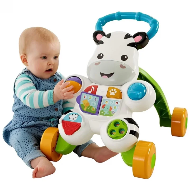 Mey İthalat® Melodili Yürüteç Zebra DLD80