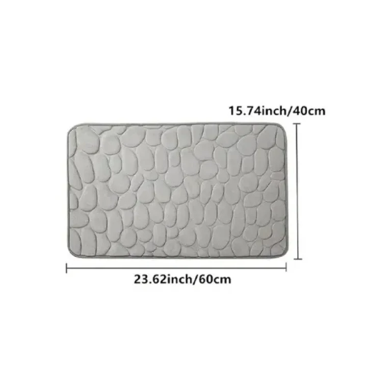 Mey İthalat® Memory Kaydırmaz Banyo Paspası Pembe