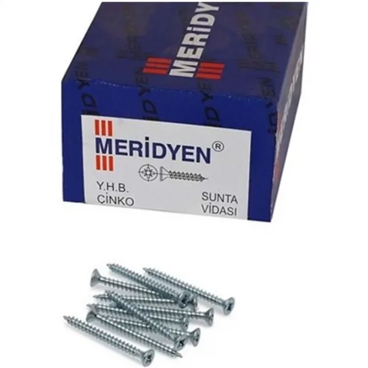 Mey İthalat® MERİDYEN SUNTA VİDASI 3.5X30 MM 15 ADET