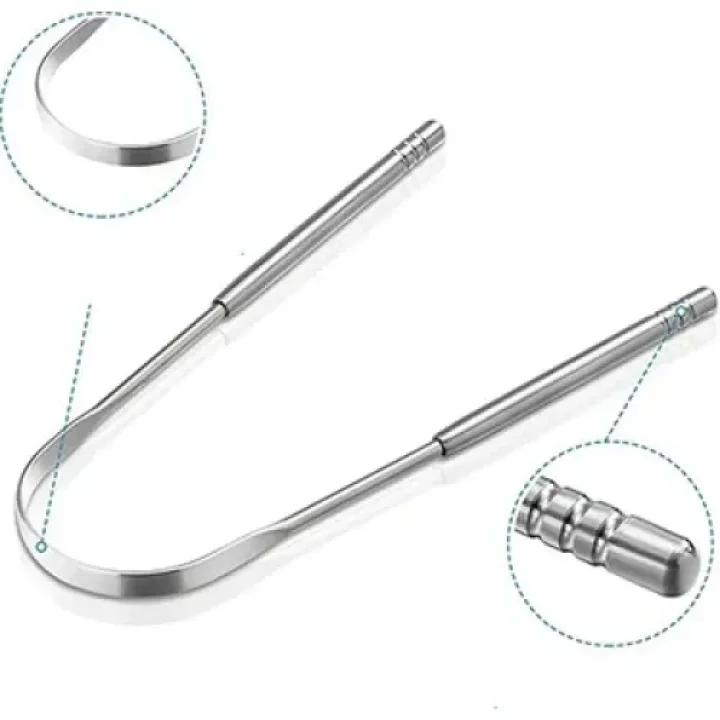 Mey İthalat® Metal Dil Temizleme Aleti