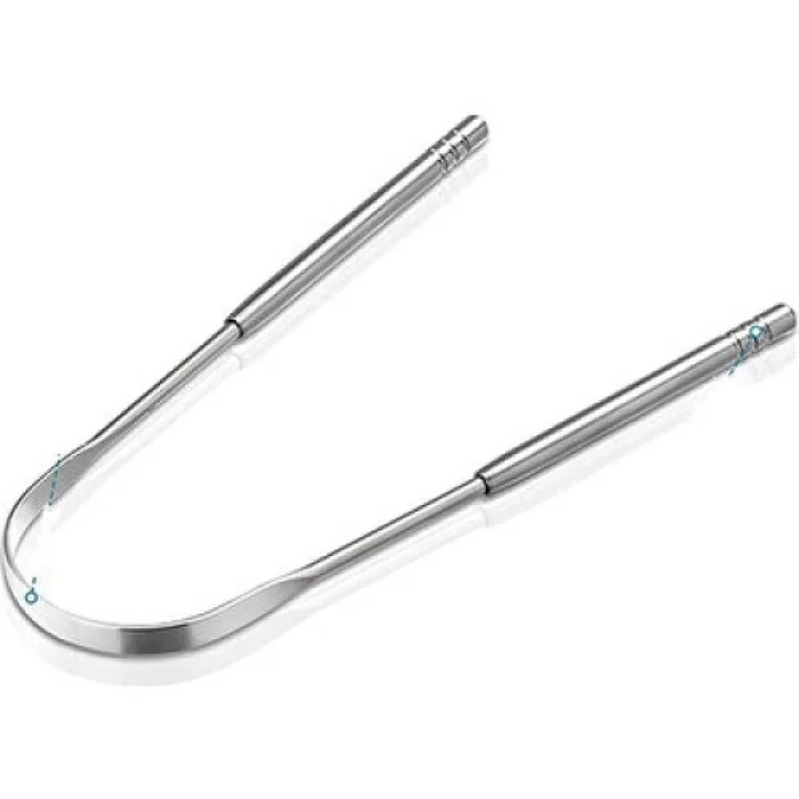 Mey İthalat® Metal Dil Temizleme Aleti