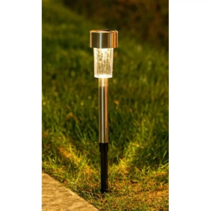 Mey İthalat® Metal Gövdeli Solar Bahçe Lambası 10lu