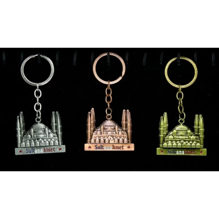 Mey İthalat® Metal Sultanahmet Anahtarlık