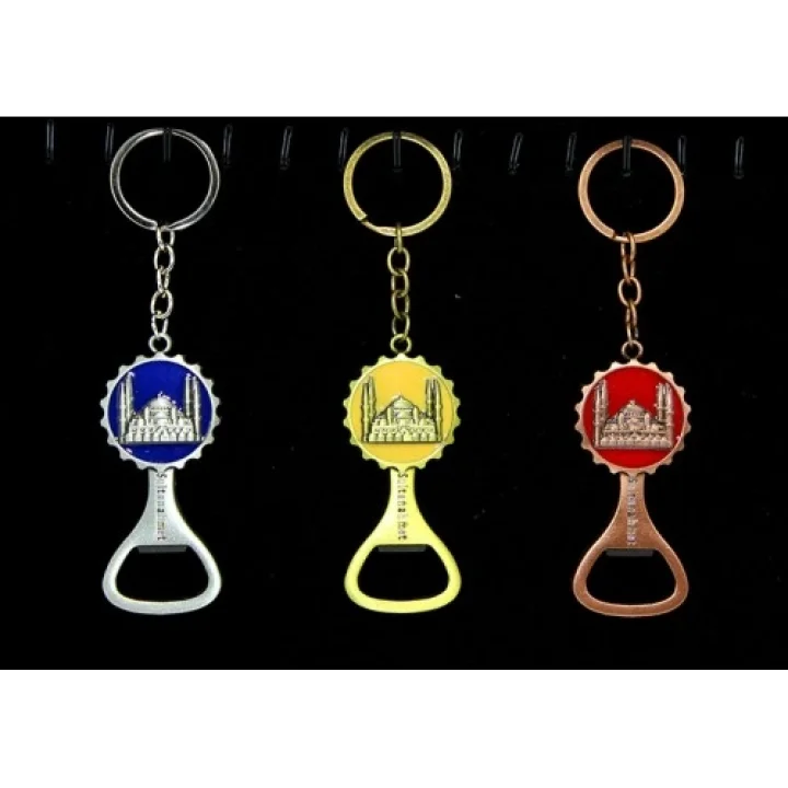 Mey İthalat® Metal Sultanahmet Anahtarlık Ve Açacak Model 2