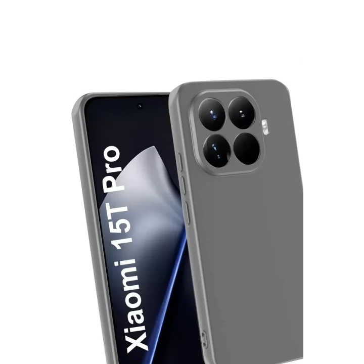 Mey İthalat®   Mi 15T Pro First Silikon - Gri