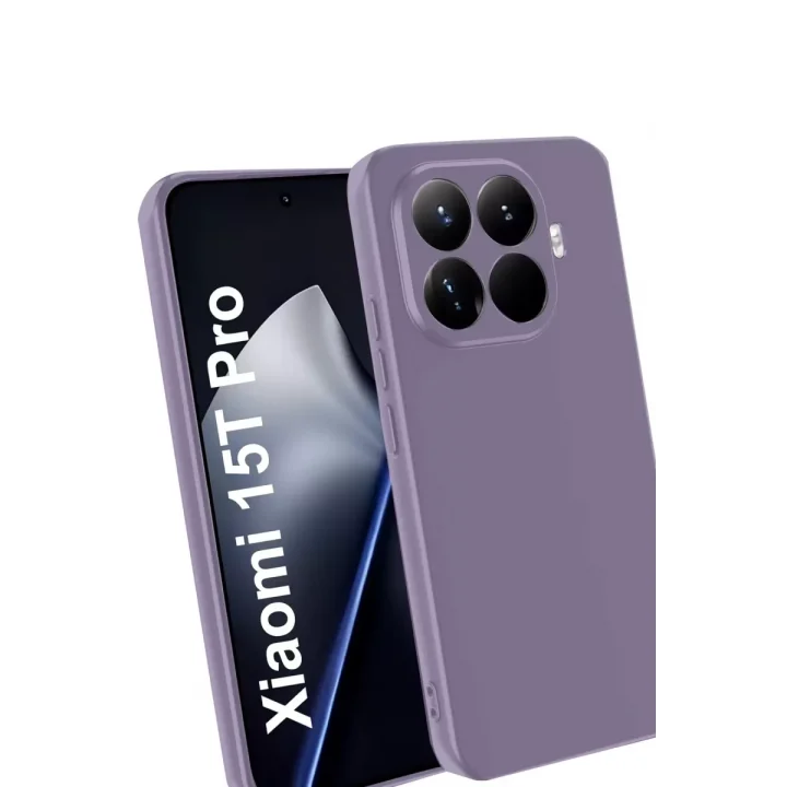 Mey İthalat®   Mi 15T Pro First Silikon - Lila