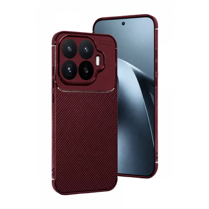 Mey İthalat®   Mi 17T Auto Focus Karbon Kapak - Bordo