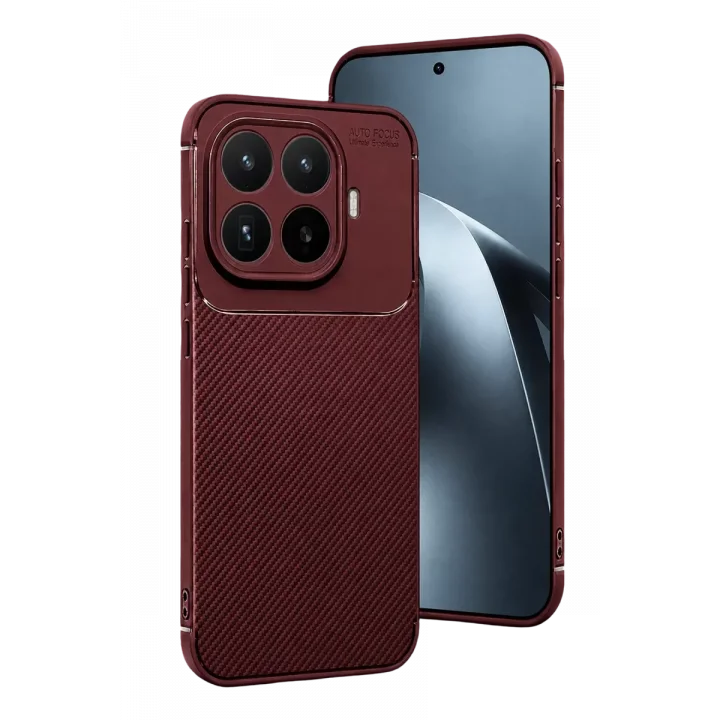 Mey İthalat®   Mi 17T Pro Auto Focus Karbon Kapak - Bordo