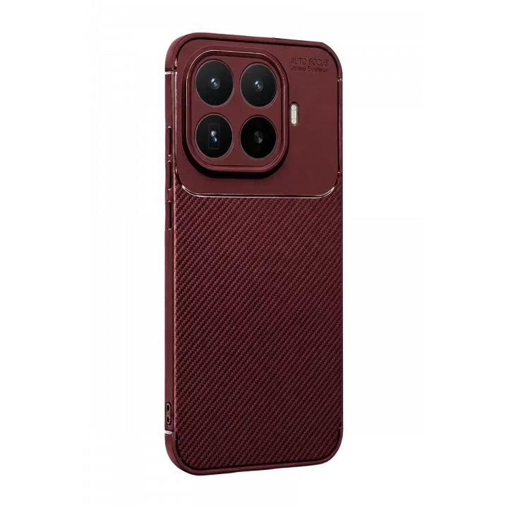 Mey İthalat®   Mi 17T Pro Auto Focus Karbon Kapak - Bordo
