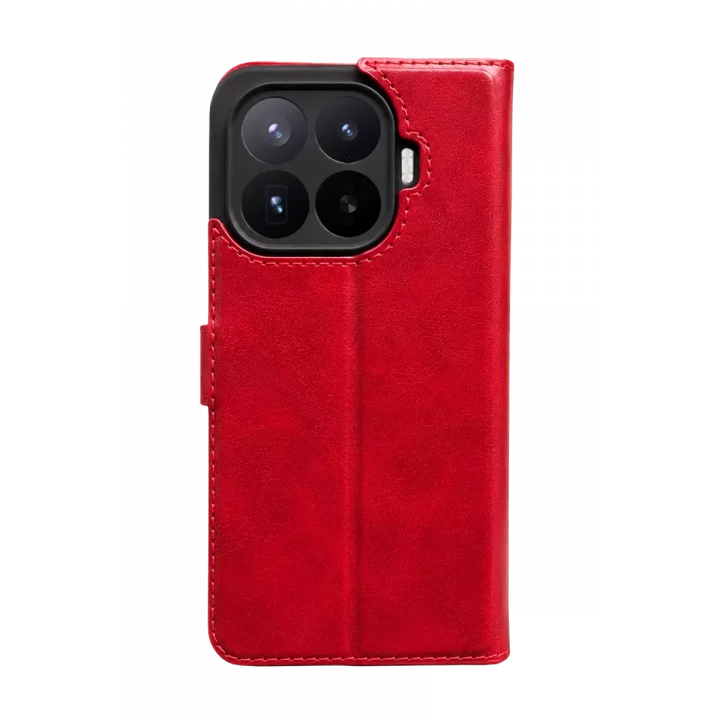 Mey İthalat®   Mi 17T Pro Trend S Plus Kapaklı Kılıf - Kırmızı