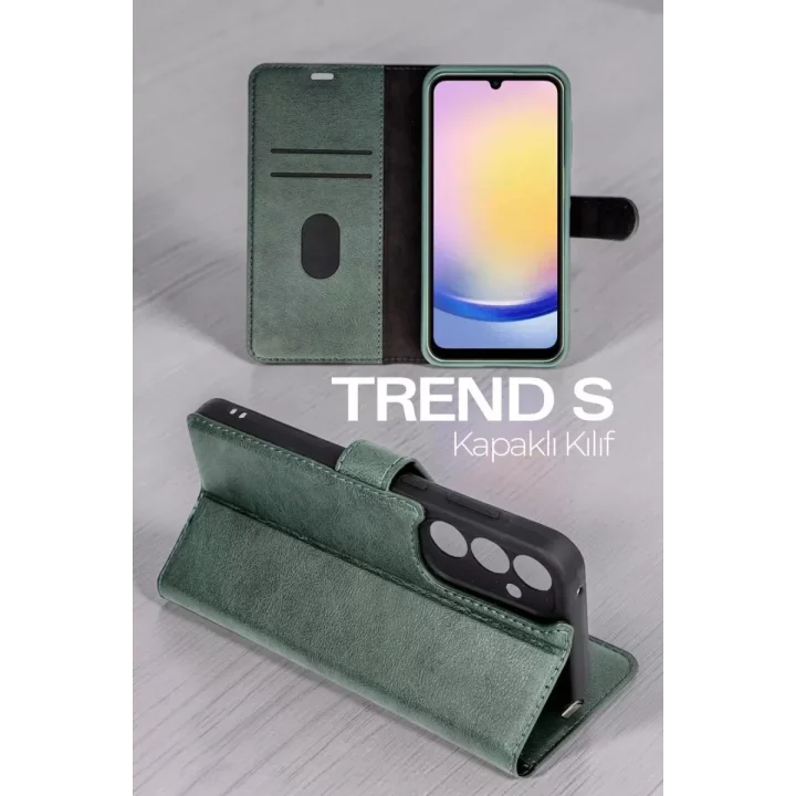 Mey İthalat®   Mi 17T Pro Trend S Plus Kapaklı Kılıf - Kırmızı