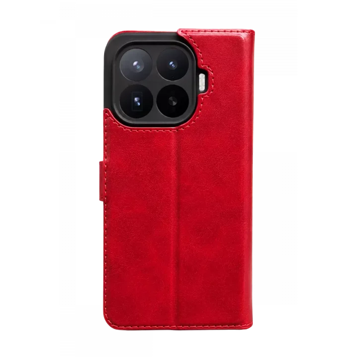Mey İthalat®   Mi 17T Pro Trend S Plus Kapaklı Kılıf - Kırmızı