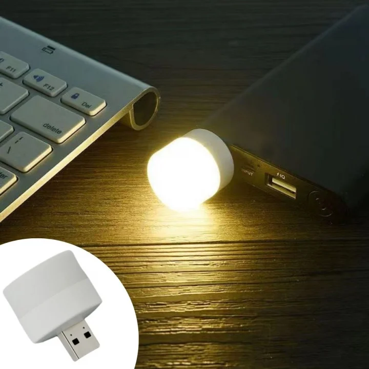 Mey İthalat® Mini Boy Usb Aydınlatma Led Göz Korumalı Okuma Işığı Mini Led Kolay Kullanılabilir Usb Gece ası