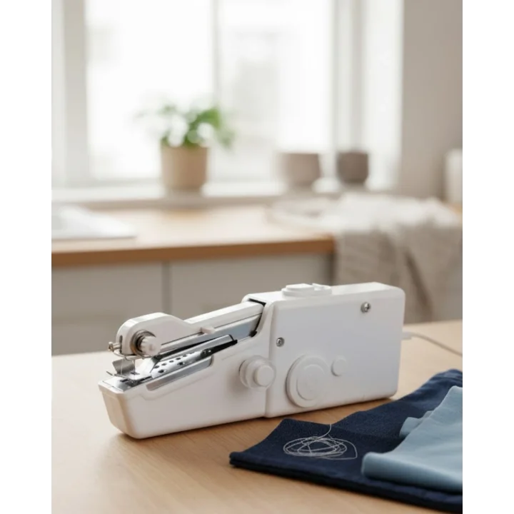 Mey İthalat® Mini El Tipi Dikiş Makinesi Taşınabilir Pratik Acil Dikiş Çözümü