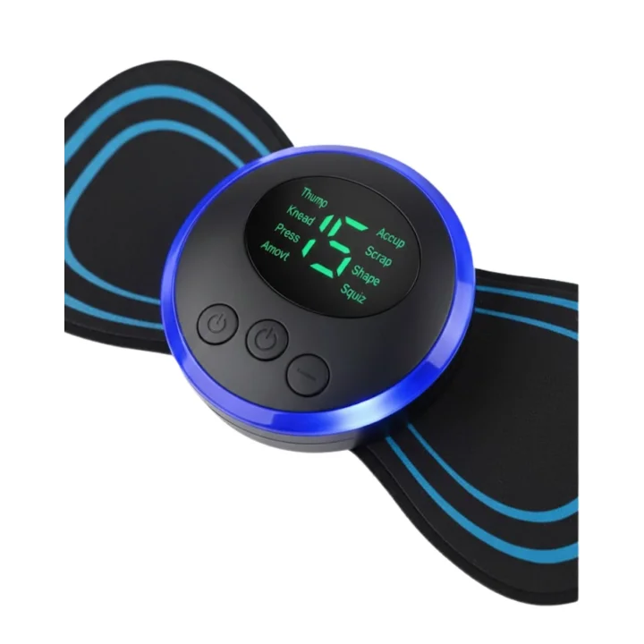 Mey İthalat® Mini EMS Masaj Cihazı Karın Kol Bacak İçin Elektronik Kas Uyarıcı