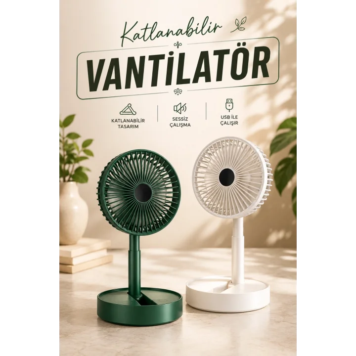 Mey İthalat® Mini Fan Soğutucu Telefon Tutucu Vantilatör