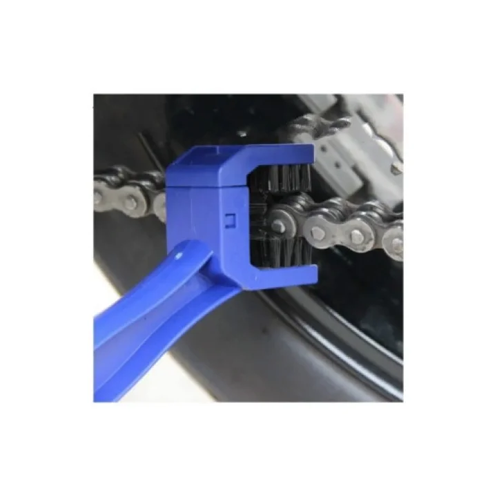 Mey İthalat® Motorsiklet &amp; Bisiklet Zinciri Temizleme Fırçası Çift Taraflı