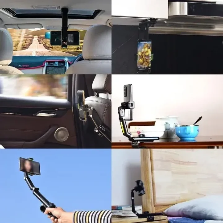 Mey İthalat® Multifonksiyon Araç Telefon Tutucu