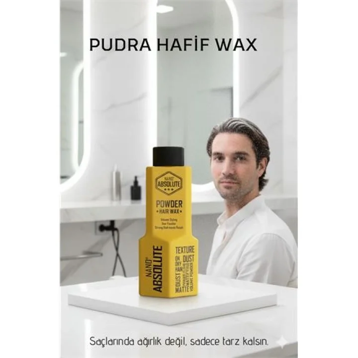 Mey İthalat® Nano Pudra Wax Absolute Professional Saç Şekillendirici 720700