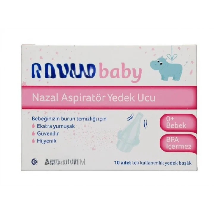 Mey İthalat® Nazal Aspiratör Yedek Uç 10lu