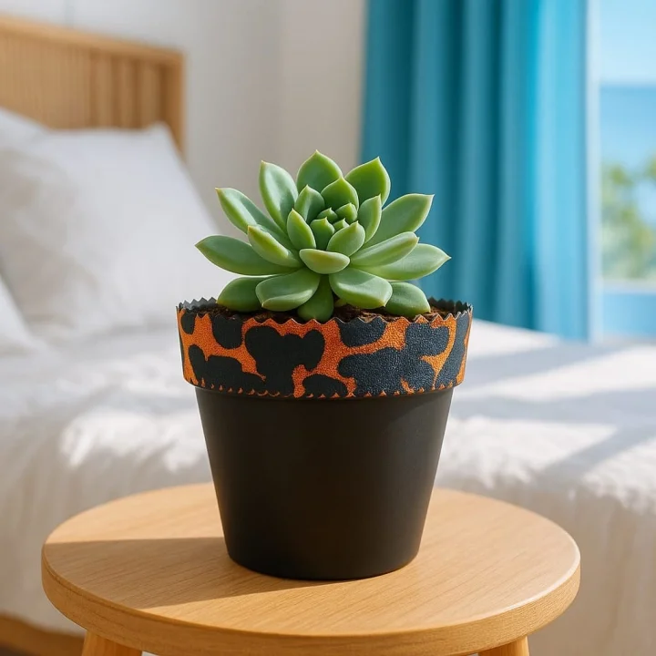 Mey İthalat®  LEO Dekoratif saksı 1.7 litre