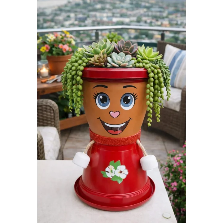 Mey İthalat®  NARE DEKOR SAKSI 1.7 LİTRE